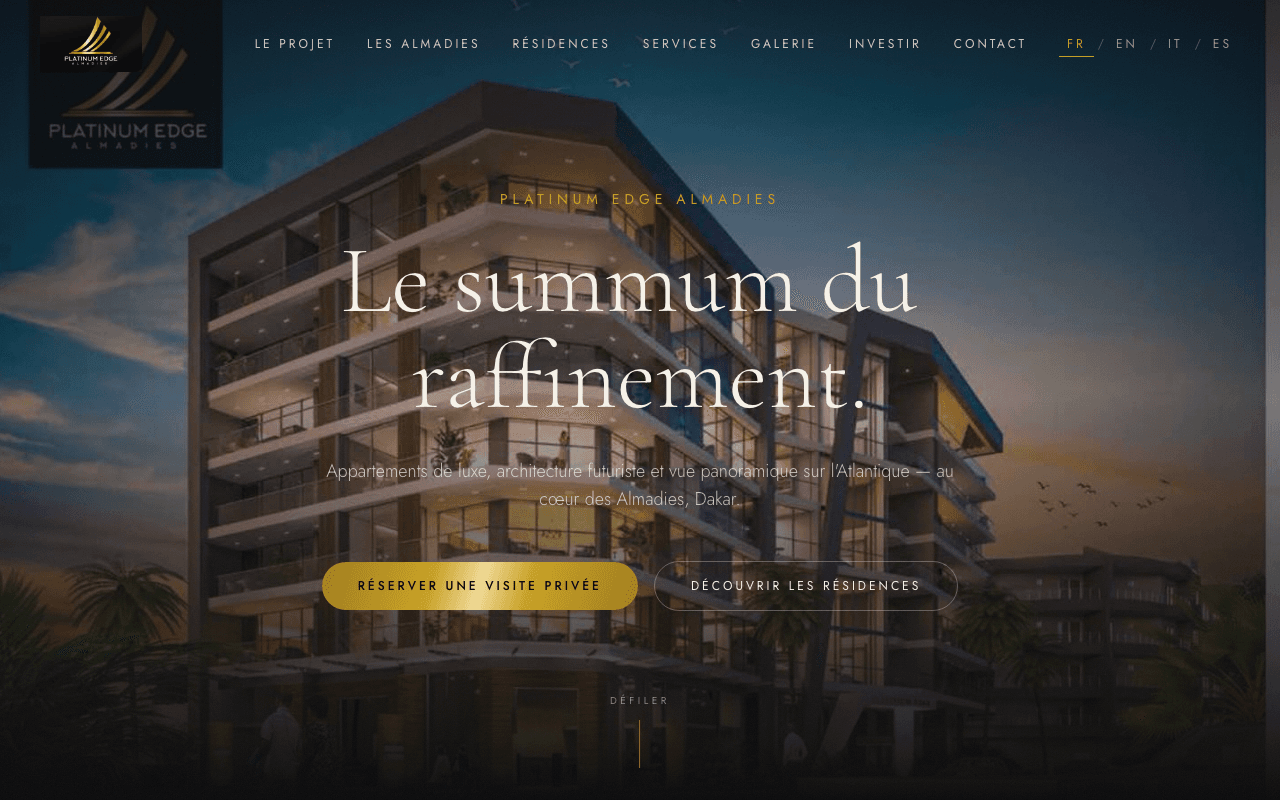 Platinum Edge Almadies — Luxury residence — Dakar